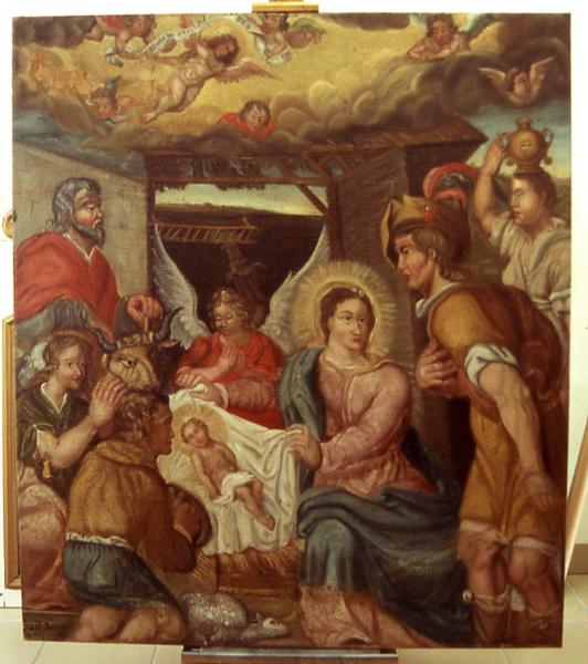 tableau : Nativité - © Monuments historiques