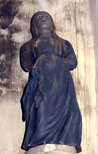 statue : Sainte femme - © Monuments historiques