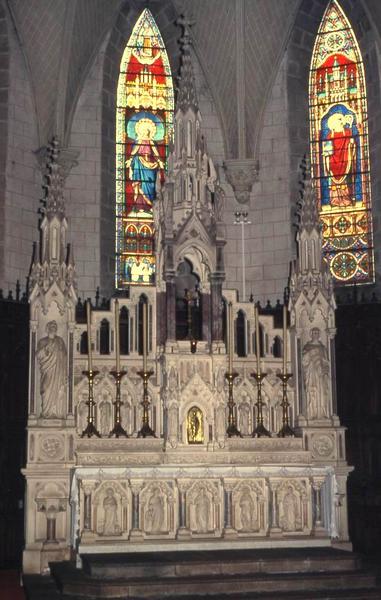 autel (maître-autel) et retable - © Monuments historiques