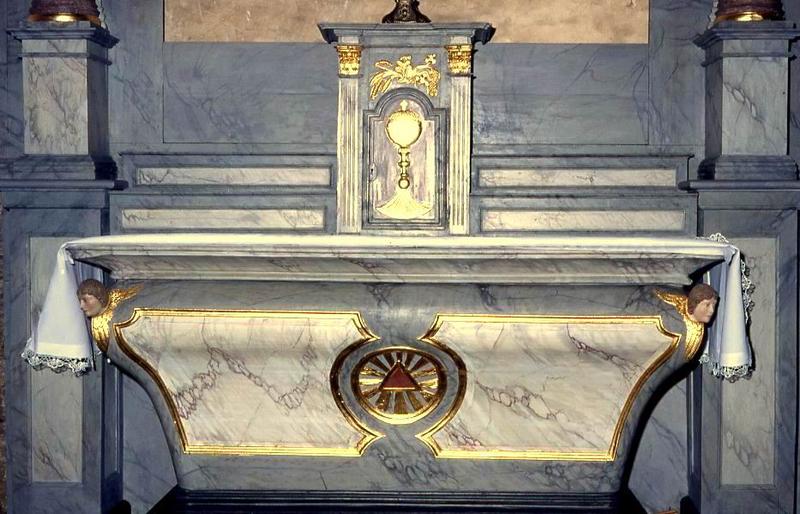 autel du croisillon nord - © Monuments historiques