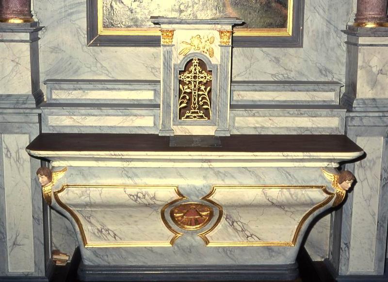 autel et tabernacle du croisillon sud - © Monuments historiques