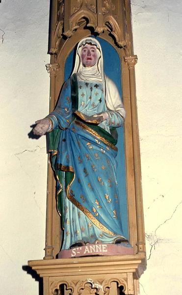 statue : Sainte Anne - © Monuments historiques