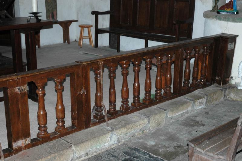 clôture de choeur (table de communion) - © Monuments historiques