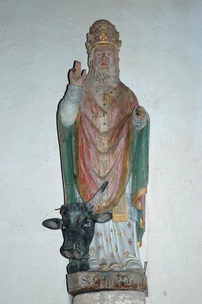 statue : Saint Cornély - © Monuments historiques