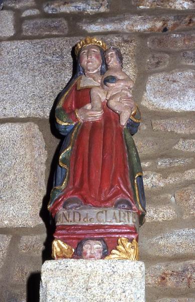 statue : Vierge à l'Enfant - © Monuments historiques