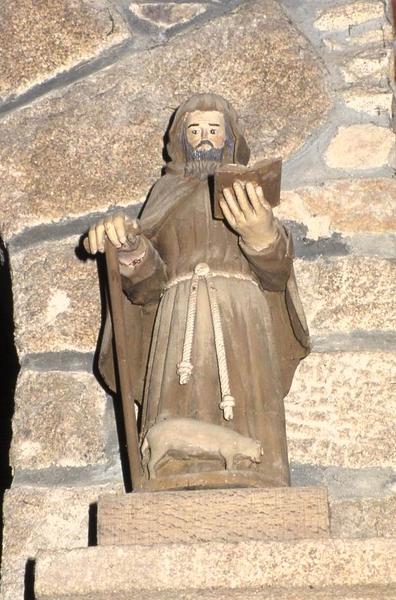 statue : Saint Antoine - © Monuments historiques