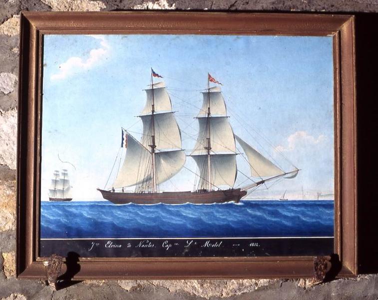 tableau ex-voto maritime - © Monuments historiques