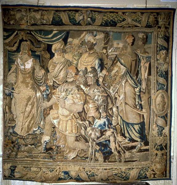 pièce murale (tapisserie) d'Aubusson - © Monuments historiques