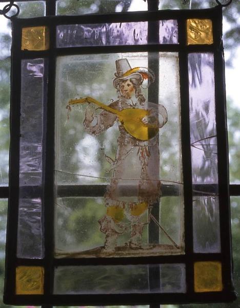 verrière : Joueur de mandoline - © Monuments historiques