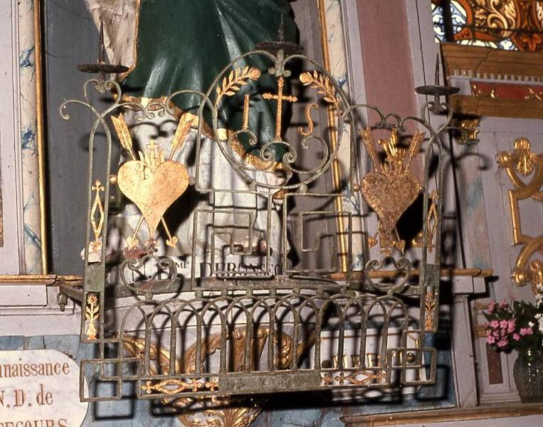 chandelier (porte-cierge) - © Monuments historiques