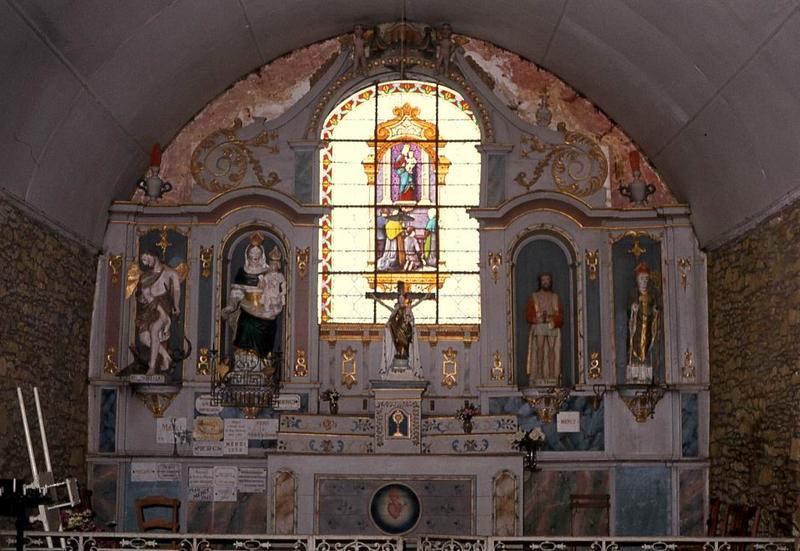 retable du maître-autel - © Monuments historiques