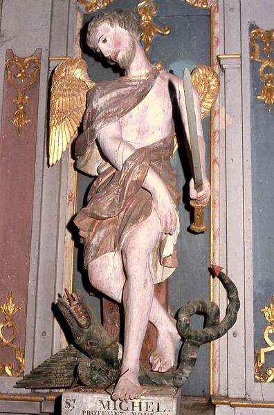 statue : Saint Michel - © Monuments historiques