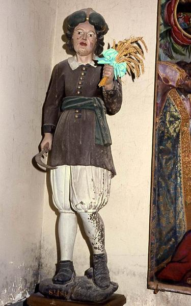 statue : Saint Isidore - © Monuments historiques
