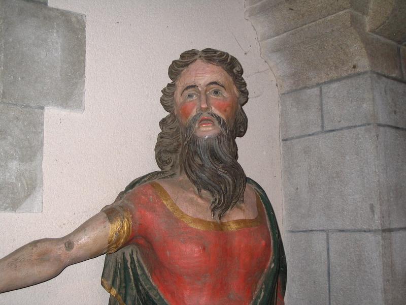 statue : Saint Paul, détail