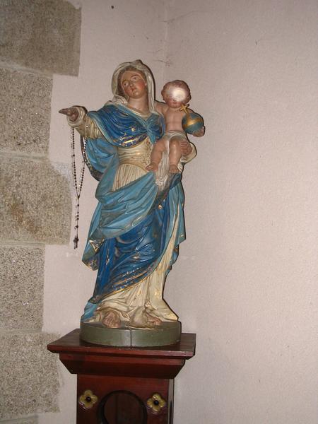 statue : Vierge à l'Enfant