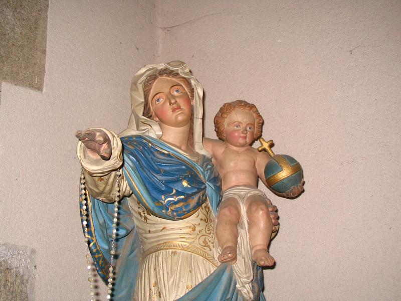 statue : Vierge à l'Enfant