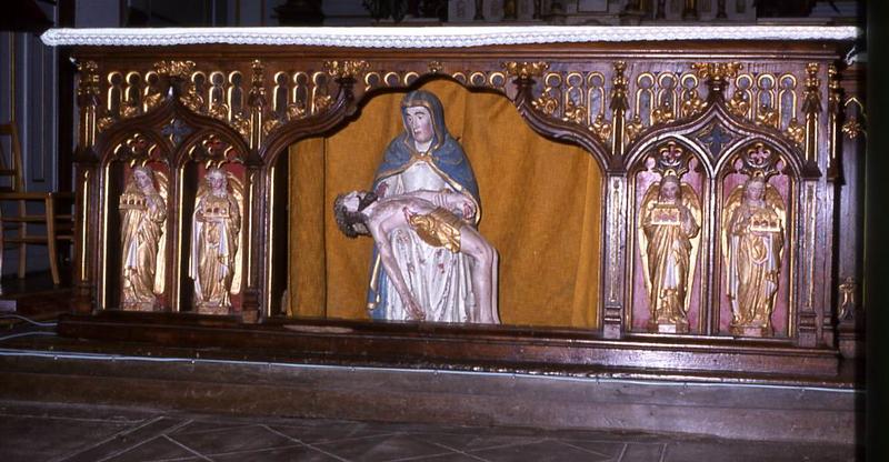 groupe sculpté : Vierge de Pitié