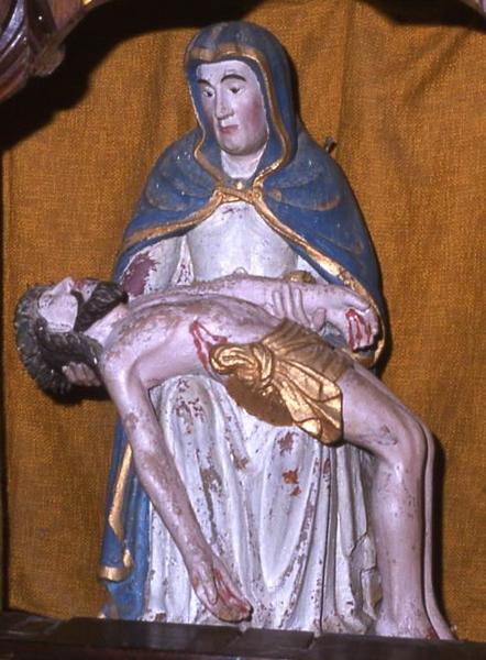 groupe sculpté : Vierge de Pitié