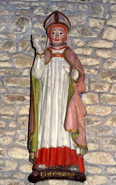 Statue : Saint Colomban