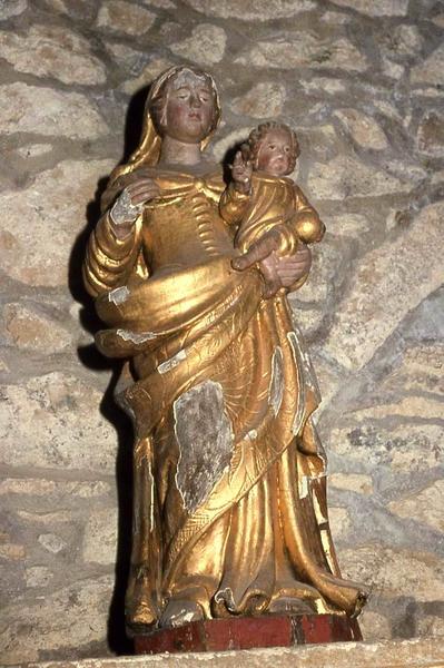 Statue : Vierge à l'Enfant