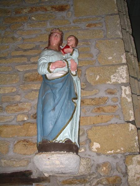 Statue : Vierge à l'Enfant