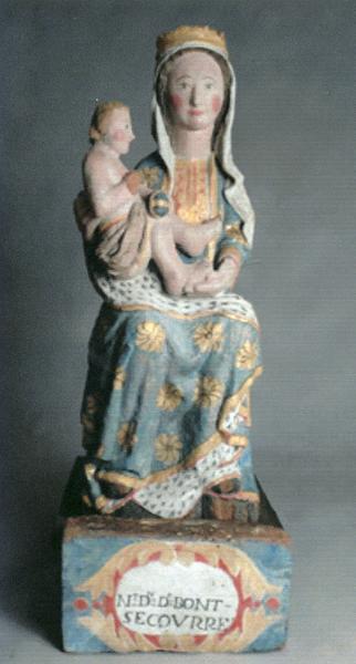 Statue : Vierge à l'Enfant