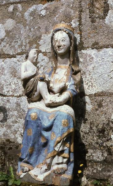 statue : Vierge à l'Enfant