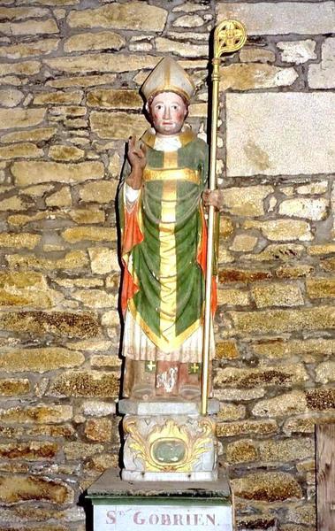 statue : Saint Gobrien - © Monuments historiques