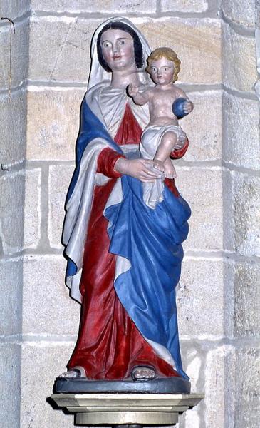 statue : Vierge à l'Enfant - © Monuments historiques