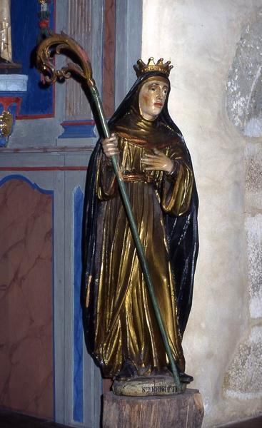 statue : Sainte Brigitte