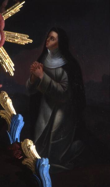 tableau : Le Rosaire, détail