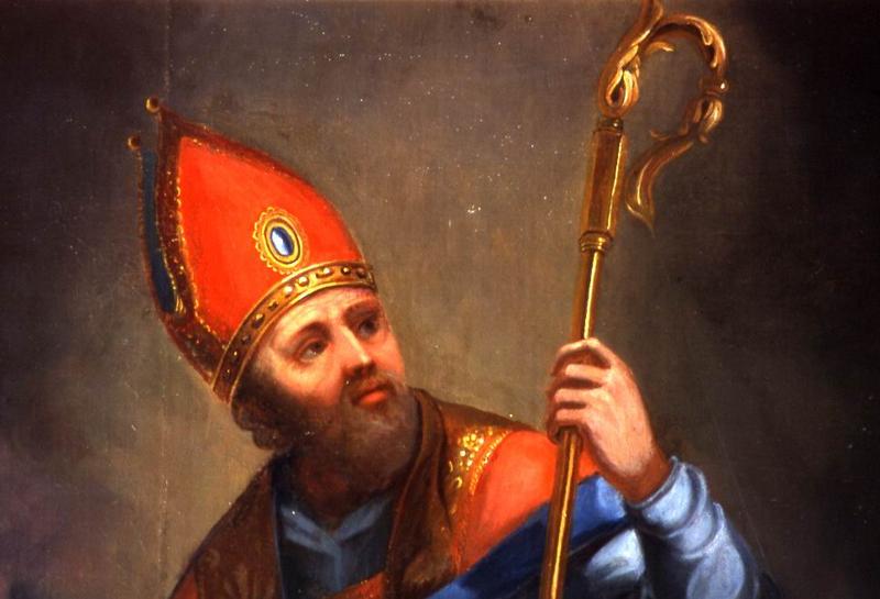 tableau : Saint Eloi, détail