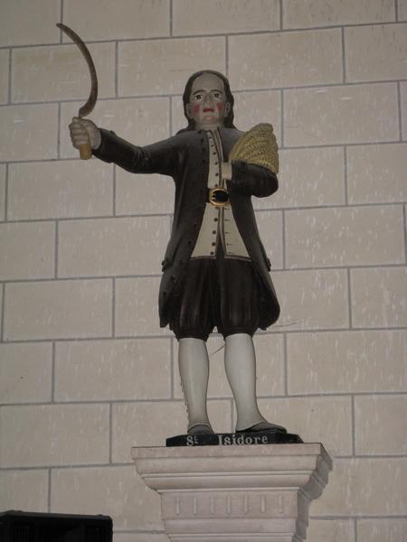 statue : Saint Isidore - © Monuments historiques