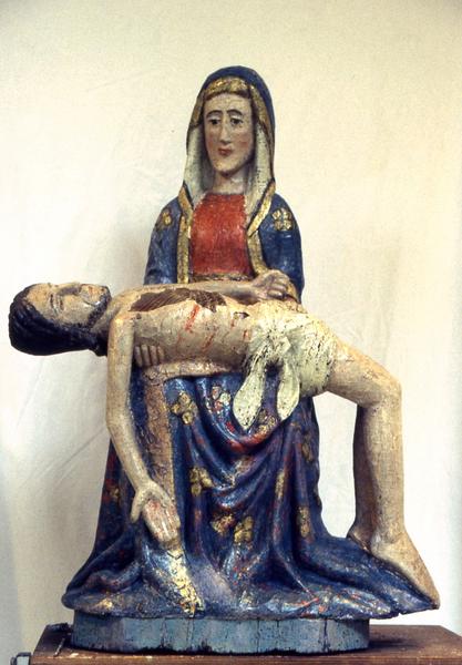 groupe sculpté : Vierge de Pitié