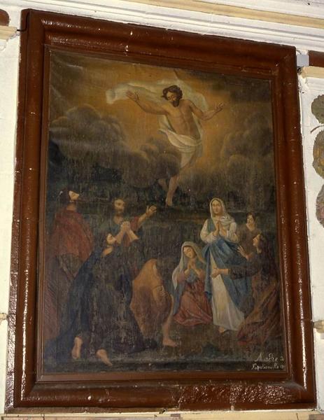 tableau du maître-autel : Christ au Calvaire