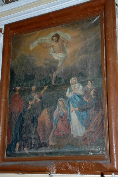 tableau du maître-autel : Christ au Calvaire