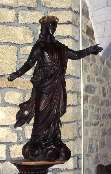 statue : Sainte Cécile - © Monuments historiques