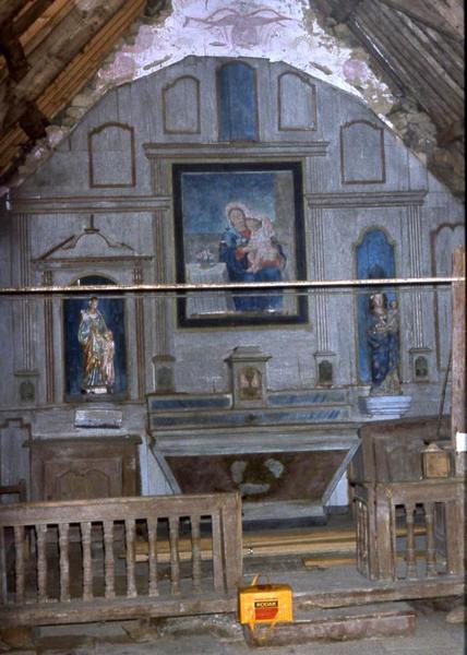 autel et retable du choeur - © Monuments historiques