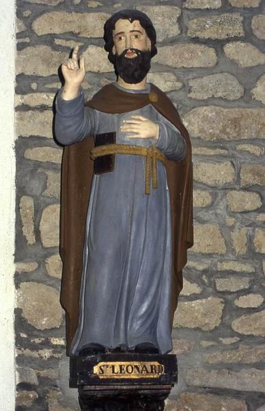 statue : Saint Léonard - © Monuments historiques