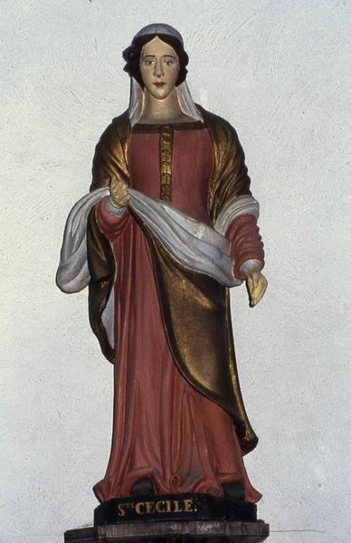 statue : Sainte Cécile - © Monuments historiques