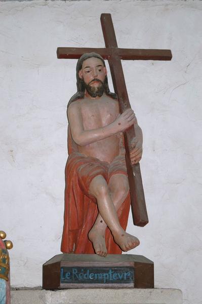 statue : Christ aux outrages