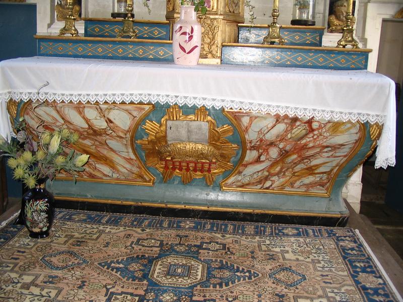autel, détail - © Monuments historiques