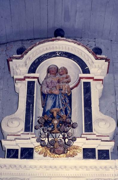 statue : Vierge à l'Enfant - © Monuments historiques