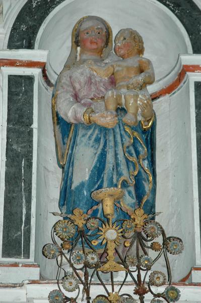 statue : Vierge à l'Enfant - © Monuments historiques