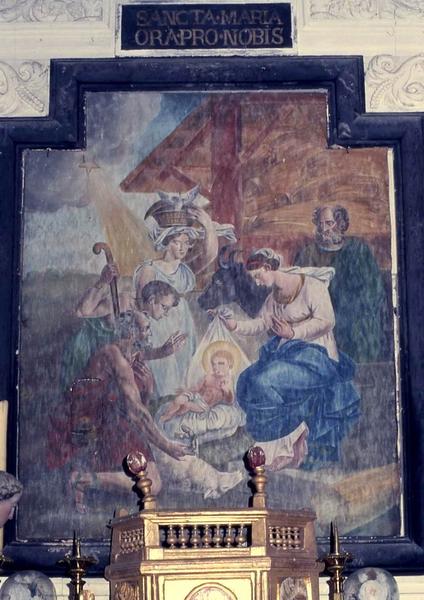 tableau : Adoration des bergers - © Monuments historiques