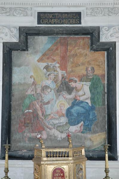 tableau : Adoration des bergers - © Monuments historiques