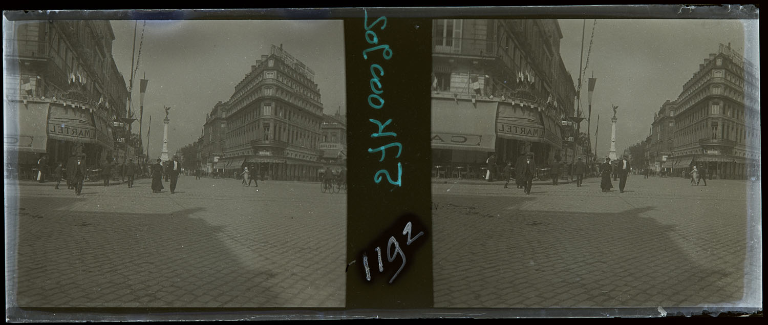 Perspective sur la colonne de Juillet