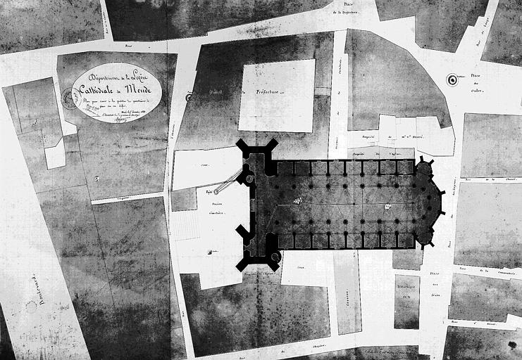 Plan pour servir à la position du paratonnerre