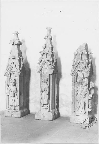 3 pinacles : l'Adoration des rois Mages - © Ministère de la Culture (France), Médiathèque du patrimoine et de la photographie (objets mobiliers), tous droits réservés