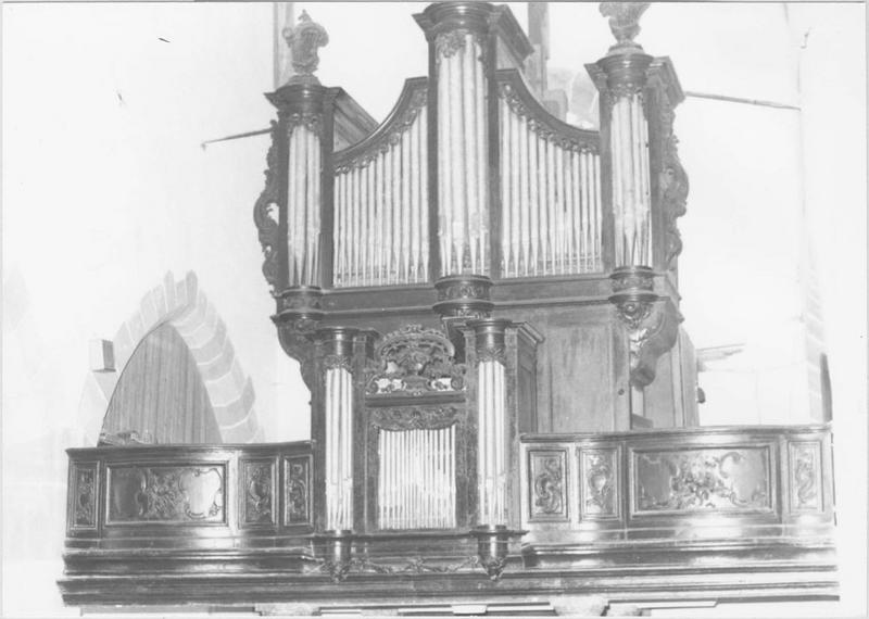 orgue de tribune : tribune et buffet d'orgue